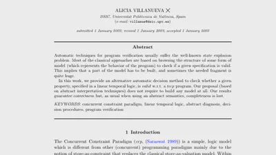 Abstract Diagnosis for tccp using a Linear Temporal Logic featured image