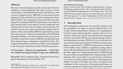 A Compositional Proof Framework for FRETish Requirements featured image
